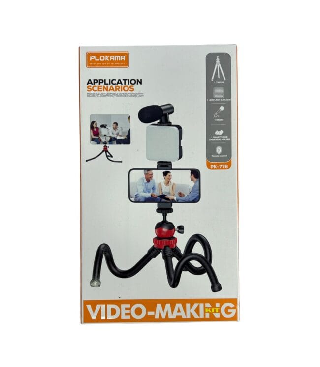 Plokama Video Making Kit Luz Led Selfie Pk 776
