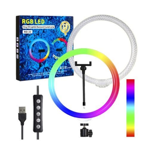 RGB LED 33CM RD33 RING lIGHT