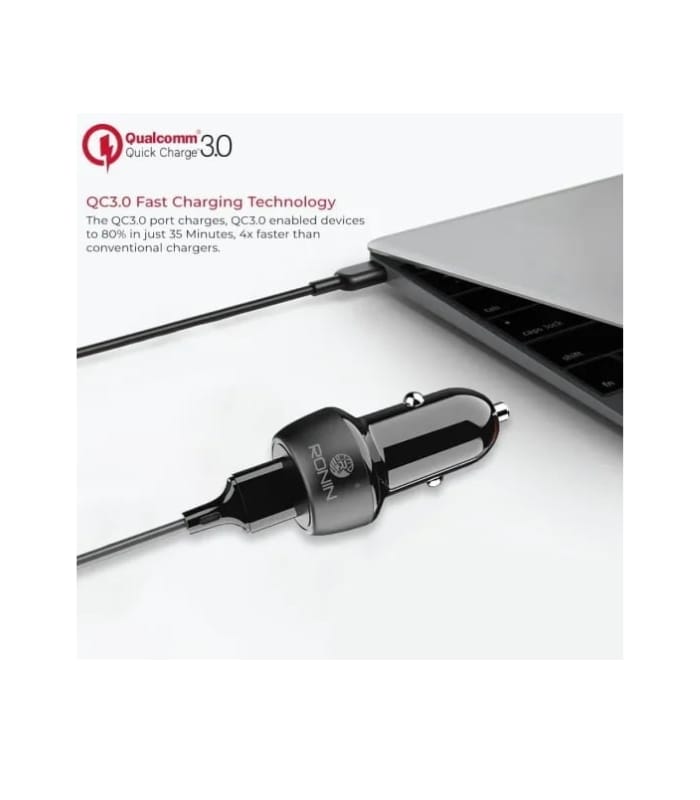 _RONIN R-911 Elite Car Charger 3.0A (1) RONIN R-911 Elite Car Charger 3.0A