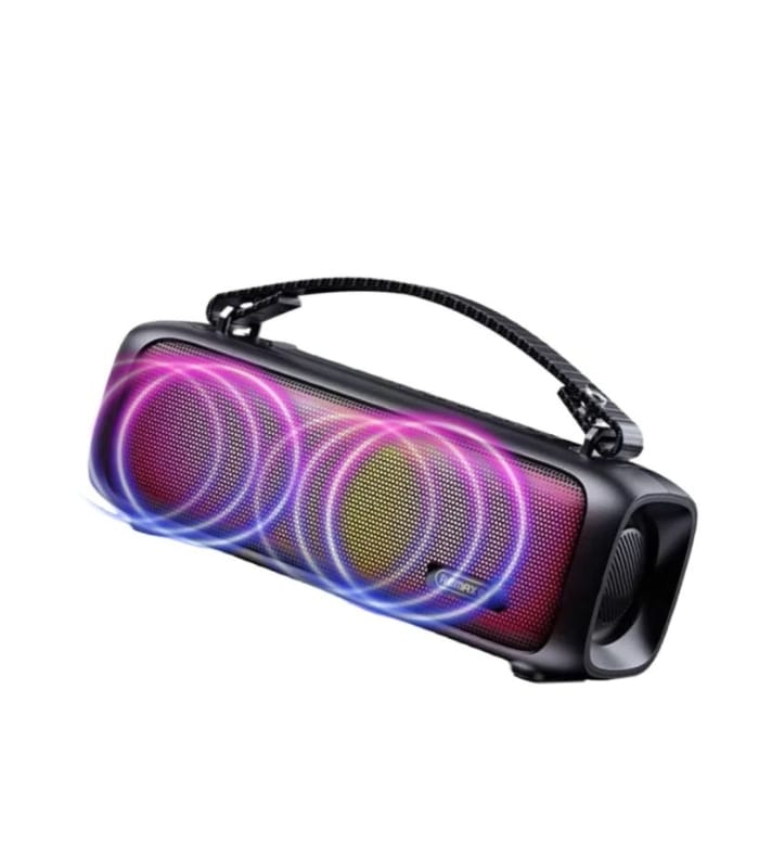 Remax Rb-M67 Portable Super Bass Wireless Speaker With Rgb Lights