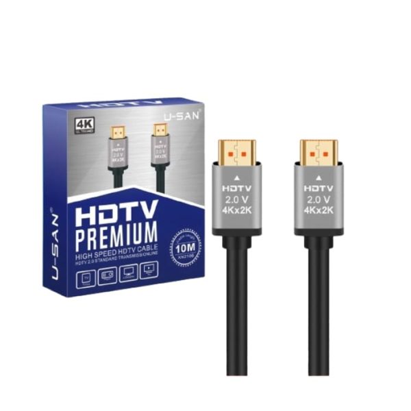 U-San HD 2.1V Premium High Speed 10m HDMI Cable 8k