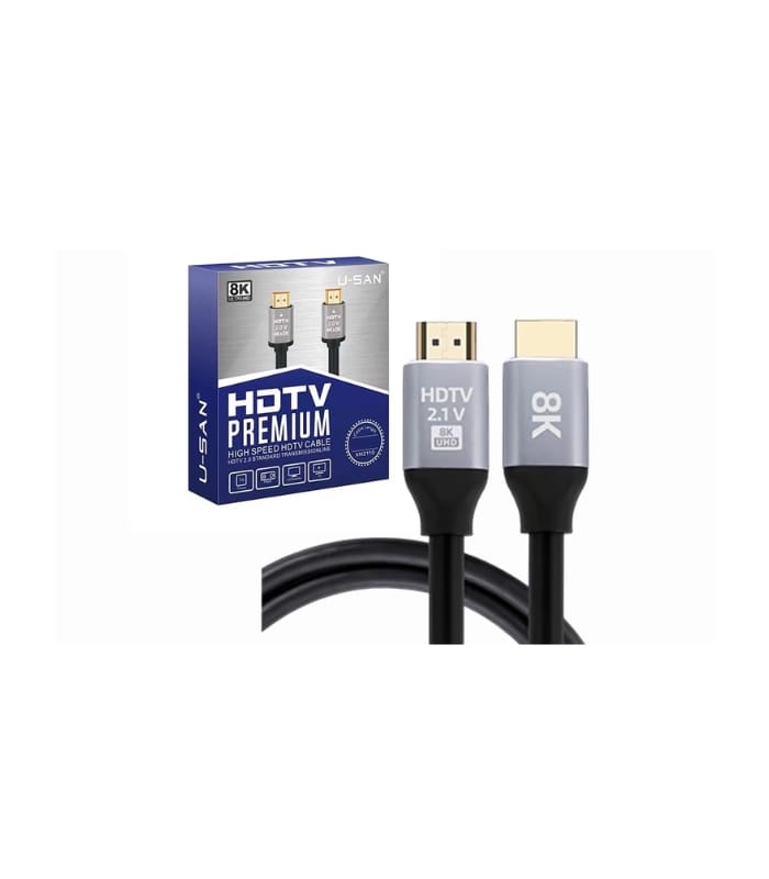 U-San HD 2.1V Premium High Speed 3m HDMI Cable 8k