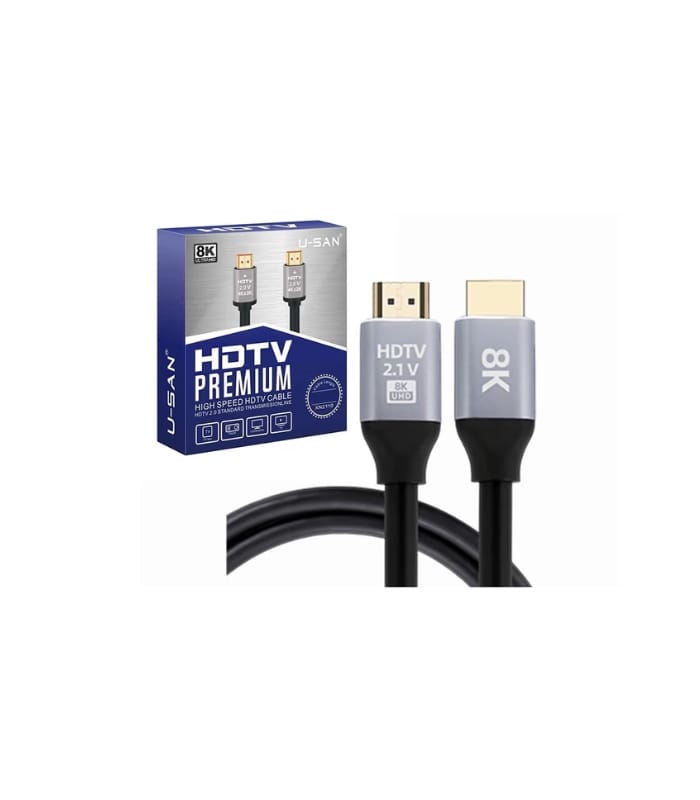 U-San HD 2.1V Premium High Speed 5m HDMI Cable U-San HD 2.1V Premium High Speed 5m HDMI Cable