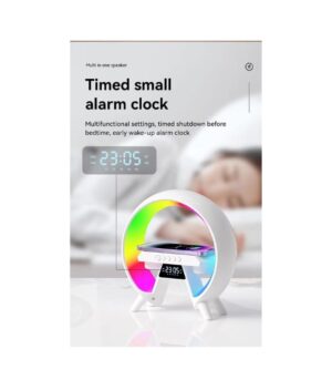 X-63 multifunctional wireless Bluetooth speaker with LED light clock