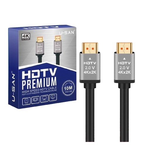 U-San HD 2.1V Premium High Speed 10m HDMI Cable 8k-0