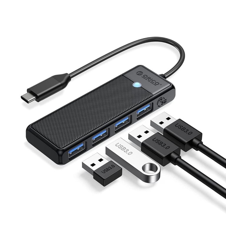 Orico Type-C To USB Hub 3.0 4 Ports PAPW4A-U3-015-BK-EP-0