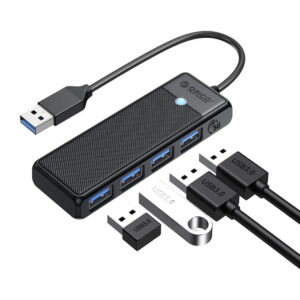 Orico USB Hub 3.0 4 Ports PAPW4A-U3-015-BK-EP-0