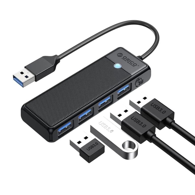 Orico USB Hub 3.0 4 Ports PAPW4A-U3-015-BK-EP-0