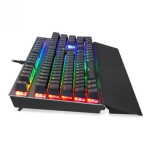 Philco Gaming PKB92 Full ARGB Mechanical Gaming Keyboard With Detachable Wrist Rest – Brushed Aluminum Build – OUTEMU Brown Switches-545