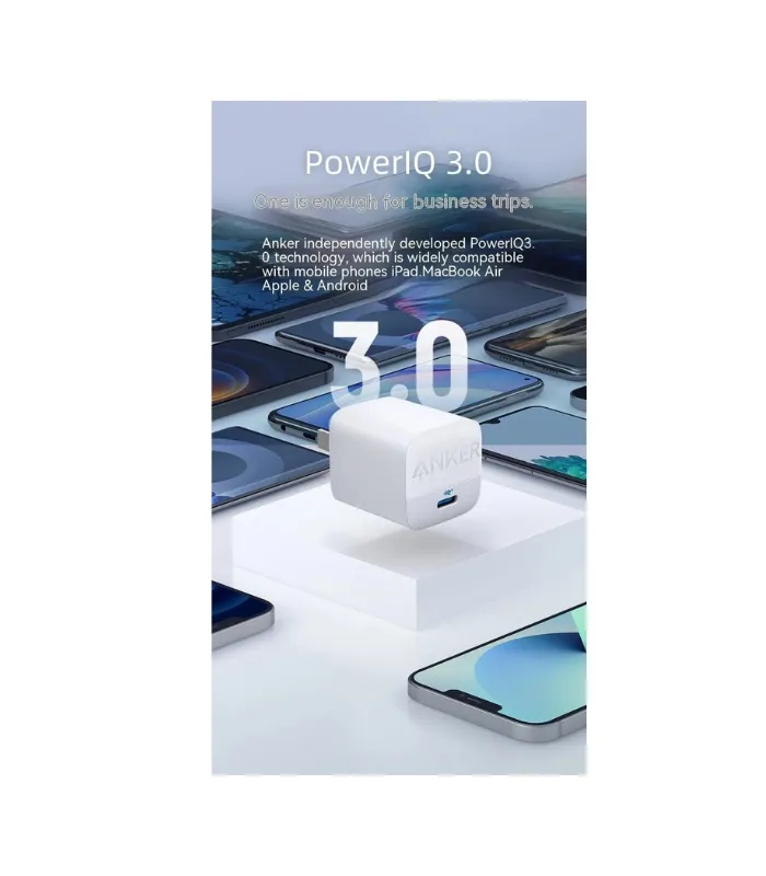 Anker 313 GaN 30W Foldable Charger PIQ 3.0