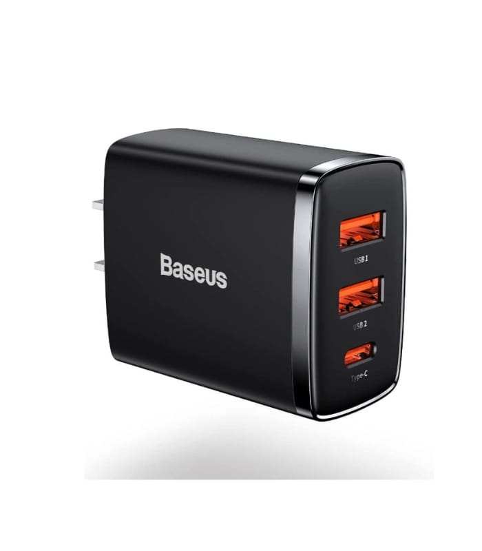 Baseus Compact Quick Charger 2U+C 30W