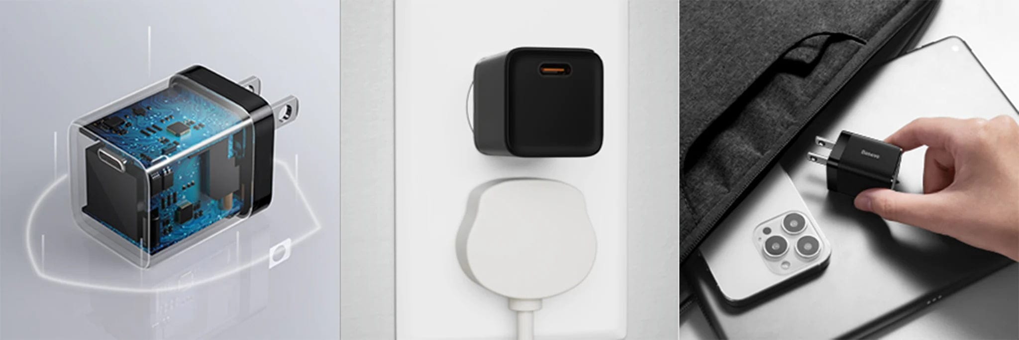 Baseus GaN3 USB-C Fast Charger 30W