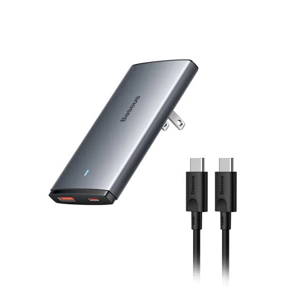 Baseus GaN5 Pro Ultra-Slim 65W Type-C+USB Fast Charger