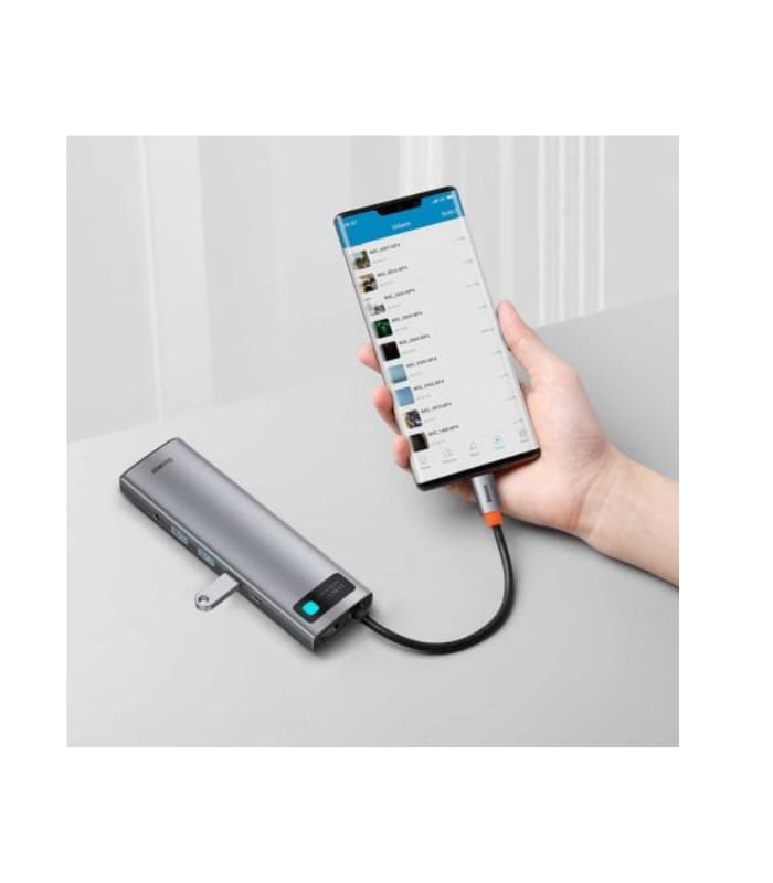 Baseus Metal Gleam Series 11-in-1 Multifunctional Type-C HUB