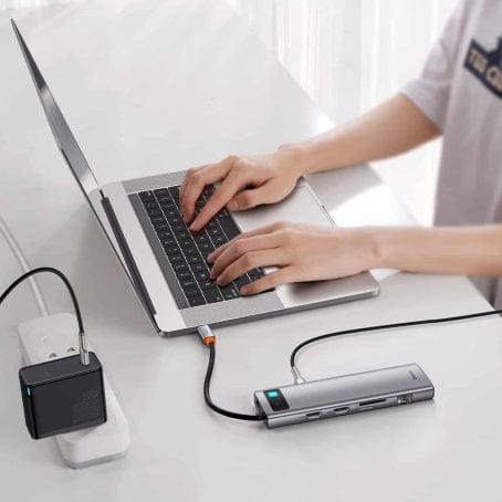 Baseus Metal Gleam Series 11-in-1 Multifunctional Type-C HUB