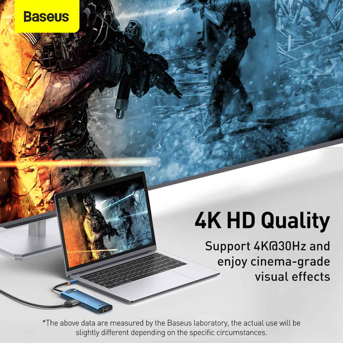 Baseus Metal Gleam Series 8-in-1 Multifunctional Type-C HUB