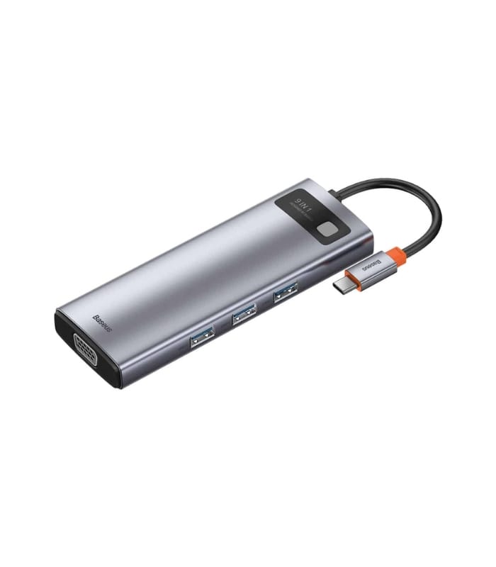 Baseus Metal Gleam Series 9-in-1 Multi-functional Type-C HUB