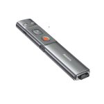 Baseus Orange Dot Wireless Presenter Red Laser(Charging) Grey