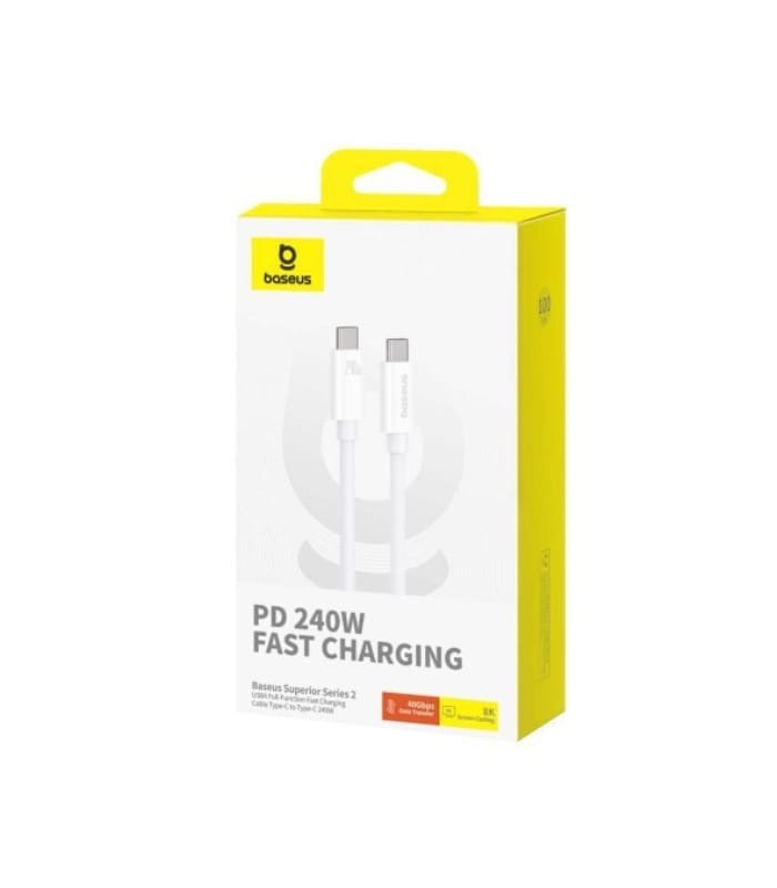Baseus Superior Series 2 USB4 Full-Function Fast Charging Cable Type-C to Type-C 240W