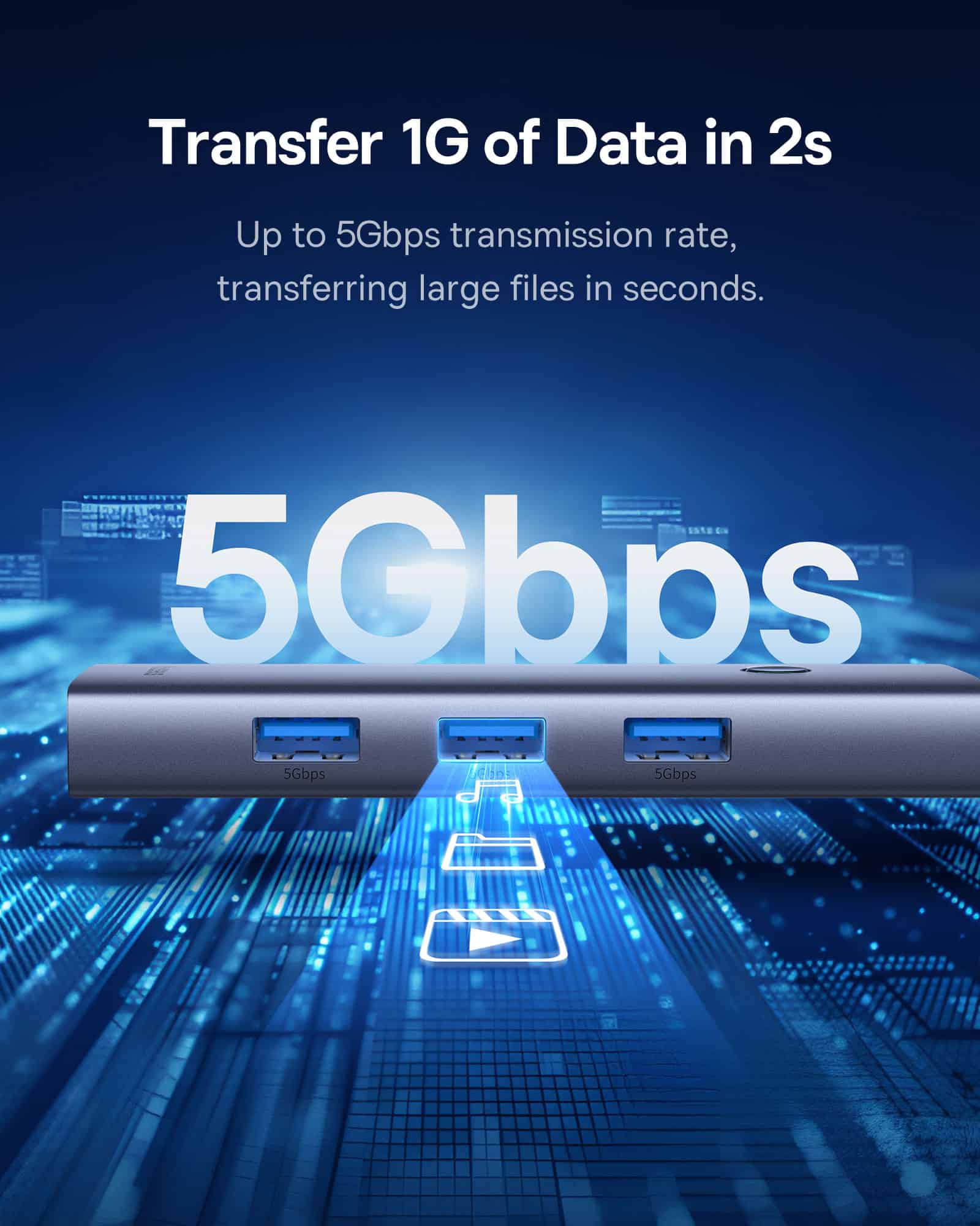 Input Port: Type-C USB3.0: 5Gbps (Max.) HDMI: 4K@60Hz (Max.) VGA: 1080P@60Hz (Max.) PD: 100W (Max.) Input: 5V-3A; 9V-3A; 15V-3A; 20V-5A Output: 5V=0.9A Operating System: Windows, Apple OS, Linux, Vista