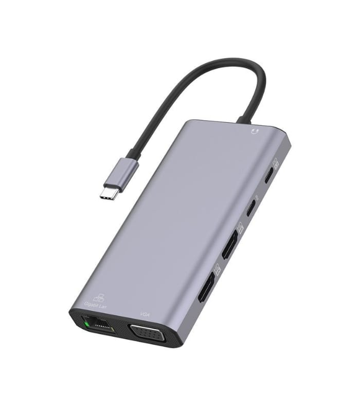 ONTEN OTN-UC601 12 IN 1 TYPE-C MULTI FUNCTION DOCK