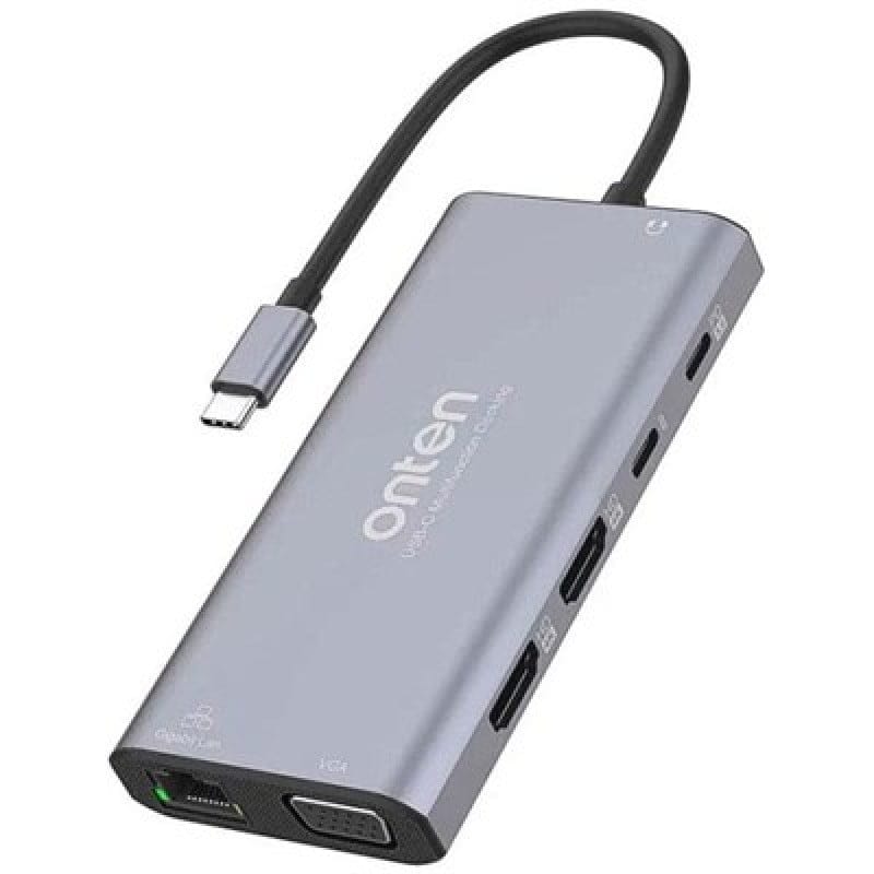 ONTEN OTN-UC601 12 IN 1 TYPE-C MULTI FUNCTION DOCK