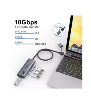 Onten OTN-UCA611 10Gbps USB C Hub,USB C to USB C A Adapter