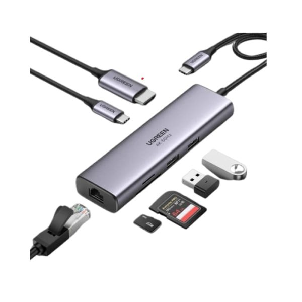 Ugreen 7-in-1 4K HDMI USB C Hub