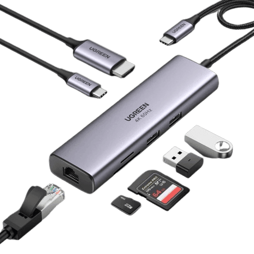 Ugreen 7-in-1 4K HDMI USB C Hub