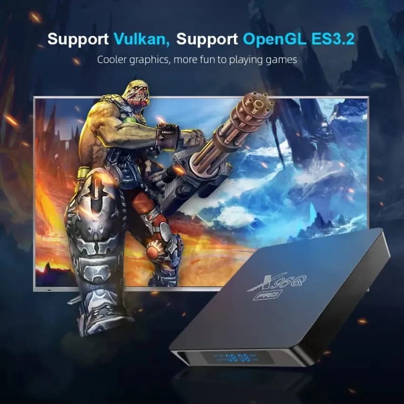X96Q Pro – 4GB+64GB – Android 12 – 4K
