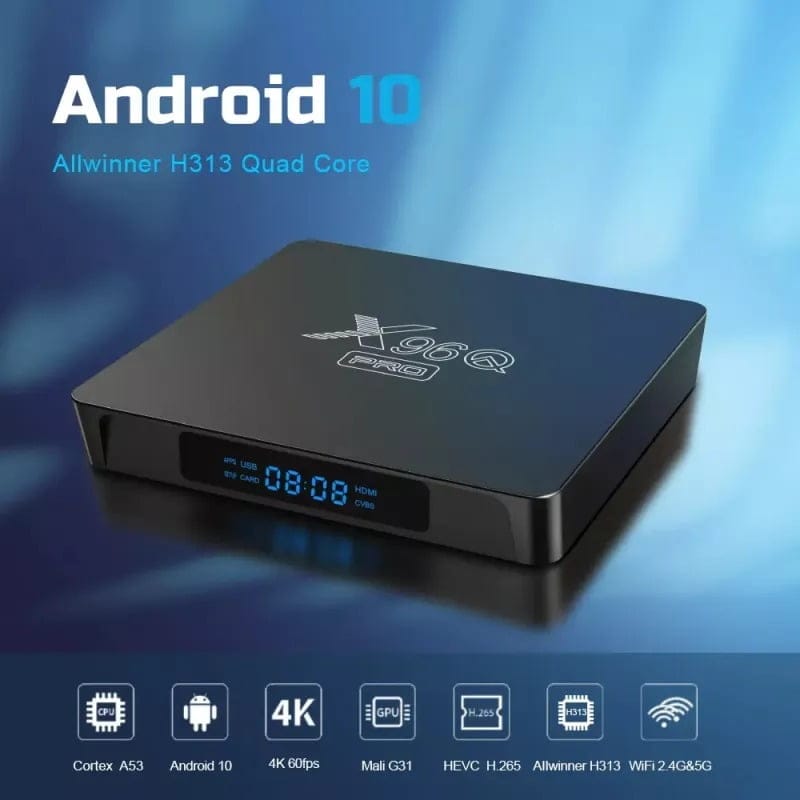 X96Q Pro – 4GB+64GB – Android 12 – 4K