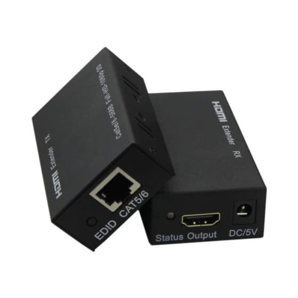 120 Meter HDMI Extender Single Ethernet LAN - HDMI Extender - HMDI Extender single lan