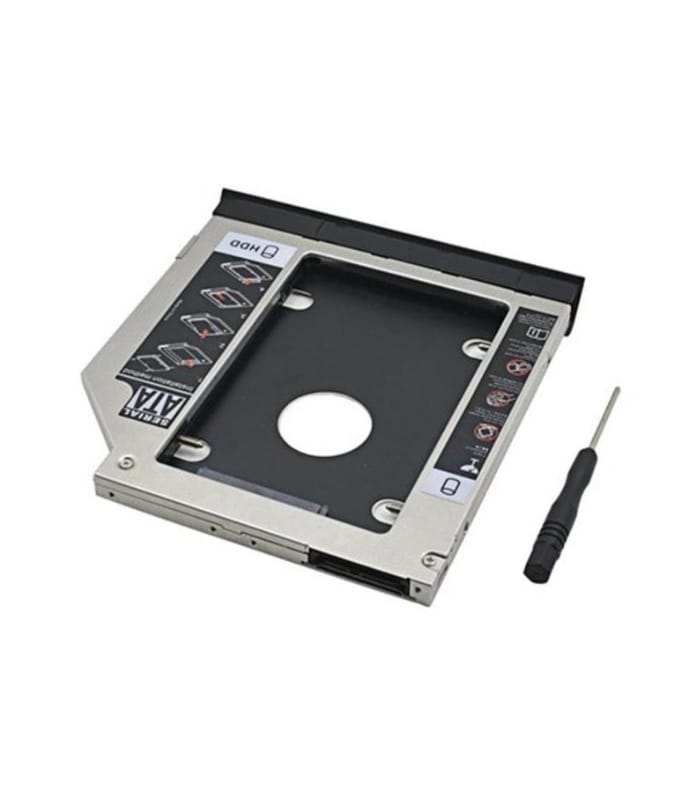 2nd Secend HDD Caddy 9.5mm 12.7mm SATA 3.0 2.5 HHDSSD Case