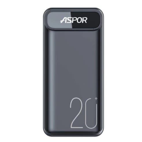 Aspor A396 PD 20000 mAh Fast Charging Power Bank