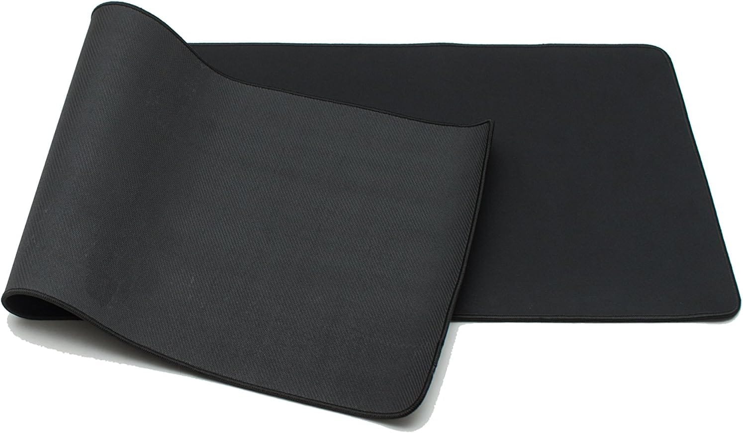 a black computer mouse pad