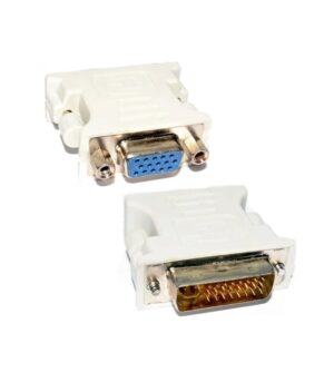 DVI To VGA CONNECToR (DVI 24+5 MALE To 15 PiN VGA FEMALE ADAPTER