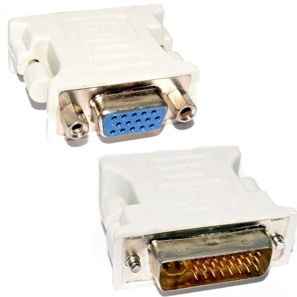 DVI To VGA CONNECToR (DVI 24+5 MALE To 15 PiN VGA FEMALE ADAPTER