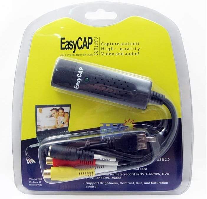 Easycap USB 2.0 Video Capture Device with Audio