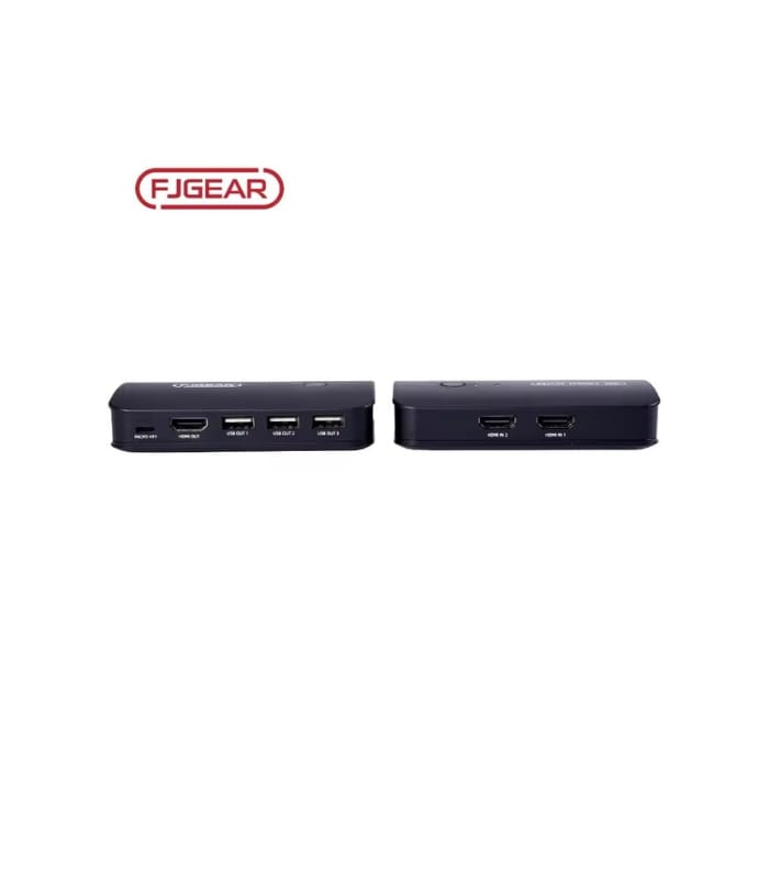 _FJGEAR Black Switch Hd Video Switch Hdmi Kvm Sd+usb+ USB HDMI OUTPUT 24PORT
