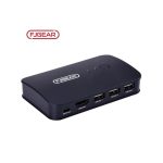 FJGEAR Black Switch Hd Video Switch Hdmi Kvm Sd+usb+ USB HDMI OUTPUT 2 4PORT