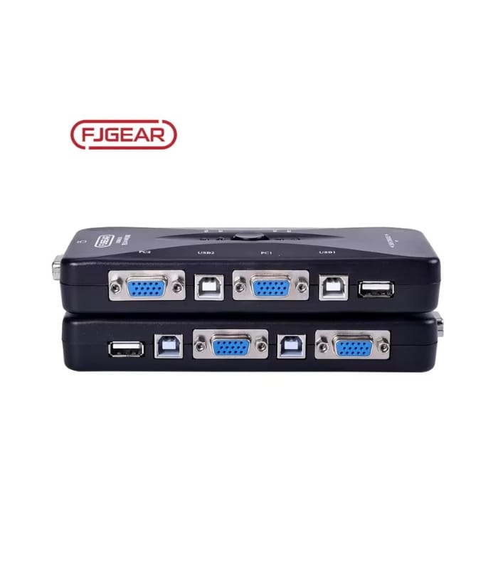 FJGEAR kvm switch USB 2.0 4 (1) FJGEAR kvm switch USB 2.0 4
