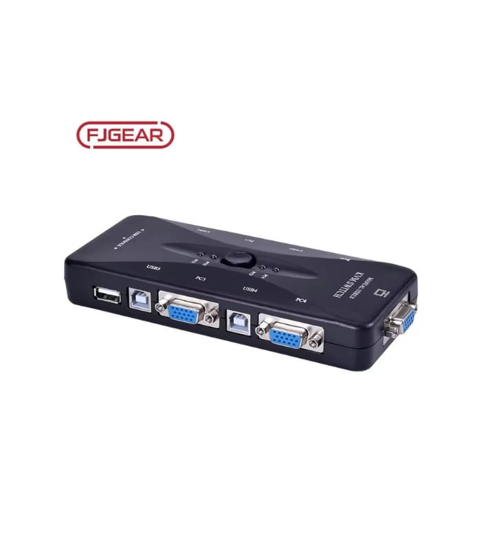 FJGEAR kvm switch USB 2.0 4 FJGEAR kvm switch USB 2.0 4
