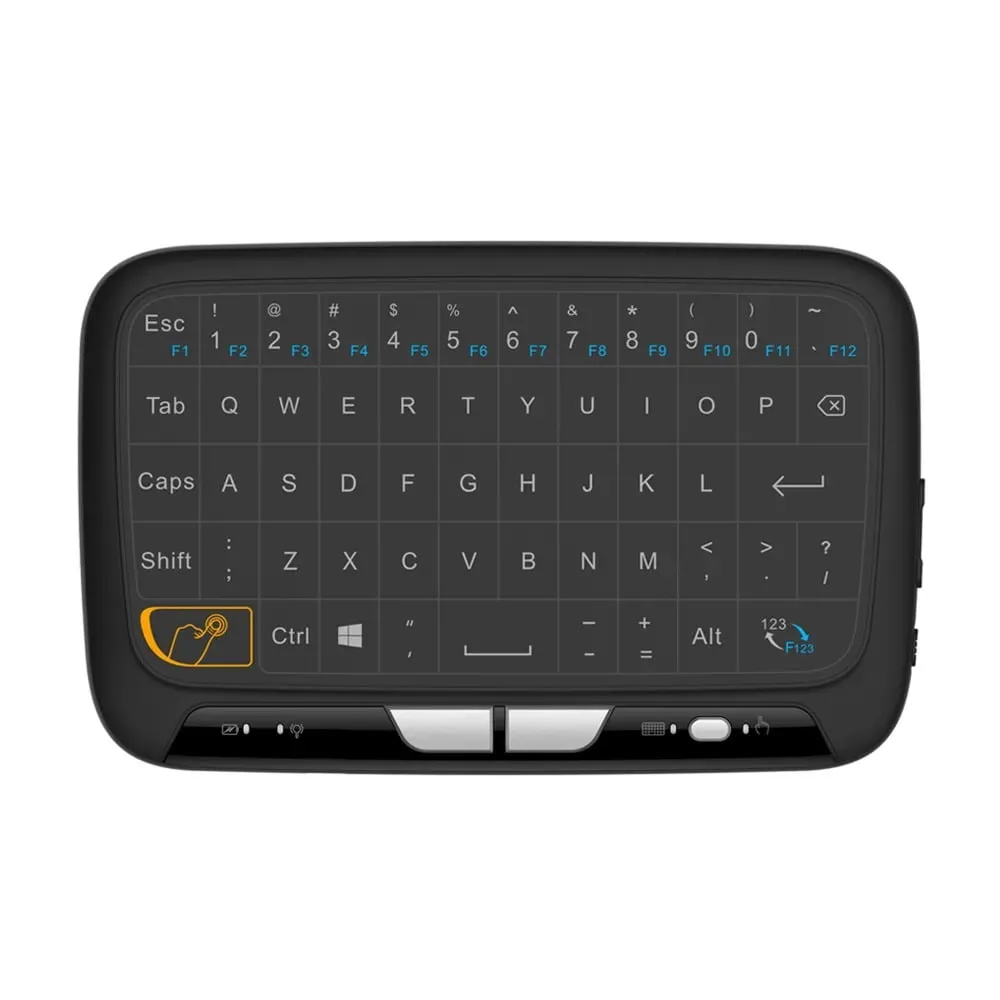 H18+ 2.4Ghz Wireless Keyboard Full Touchpad Backlight Keyboard