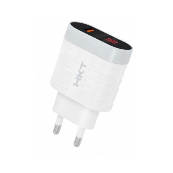 HKT Hot Selling Digital Display 18W 4.5A Fast Charger