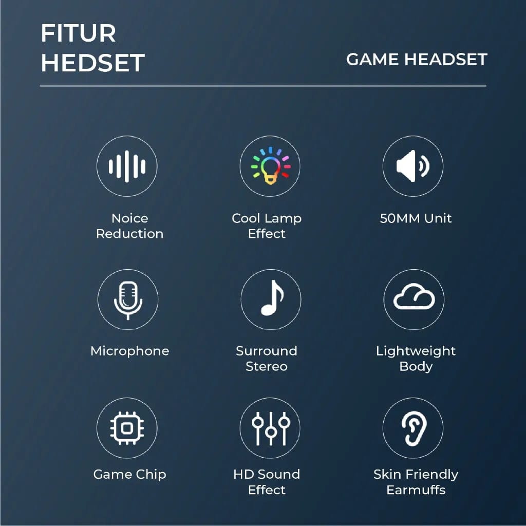 Jertech HG01 Scout Wired RGB Gaming Headset