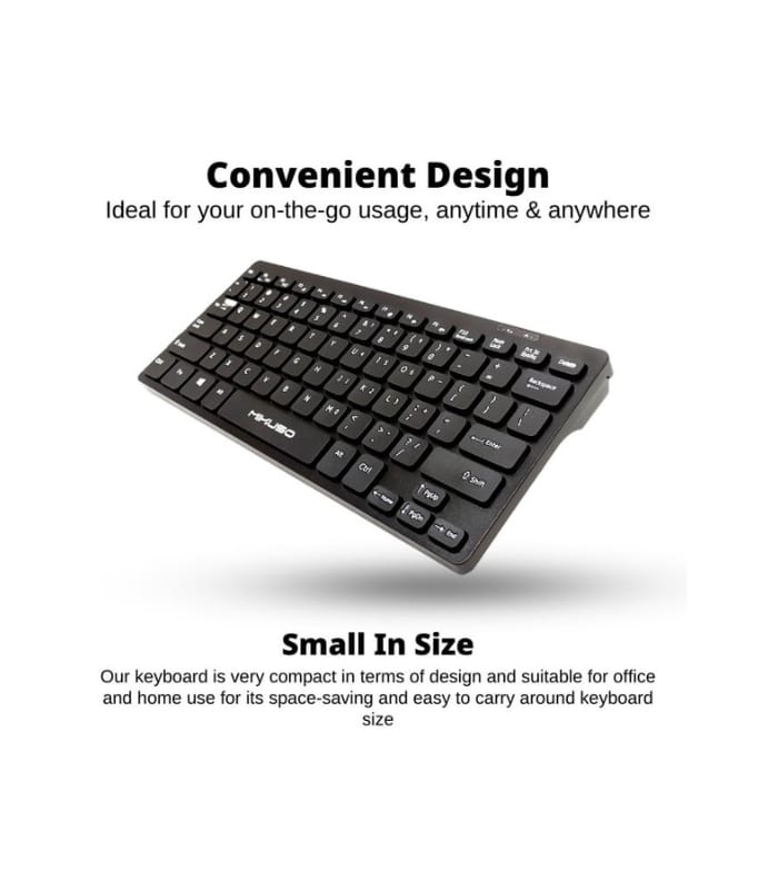 Keyboard Combo Wireless Mini Mikuso KB-C017