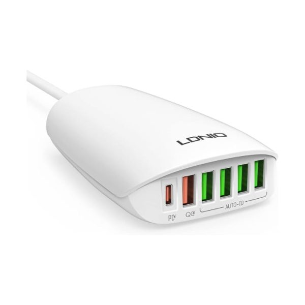 Ldnio A6573C 65W Multi-ports Desktop Charging Station