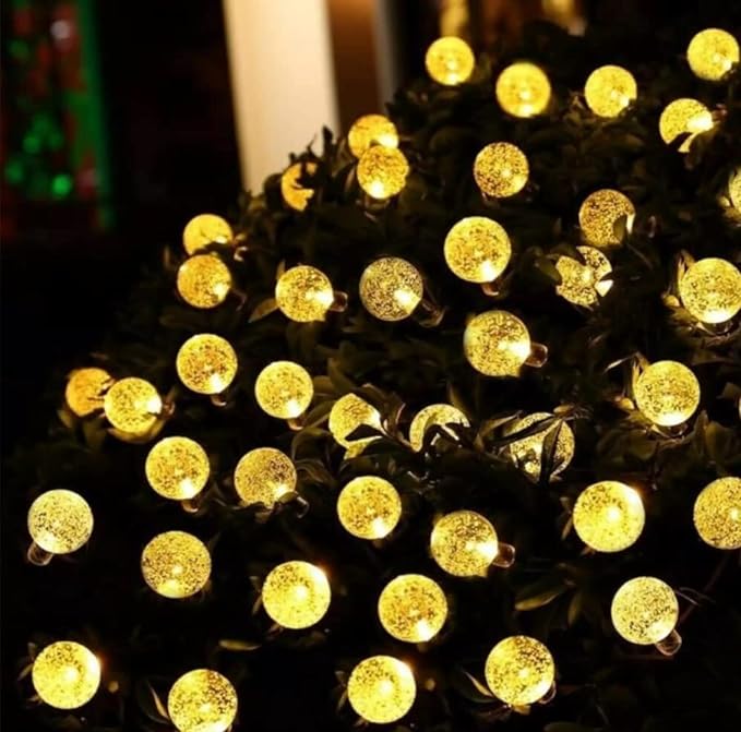 Lezonic Solar String Lights Outdoor Waterproof