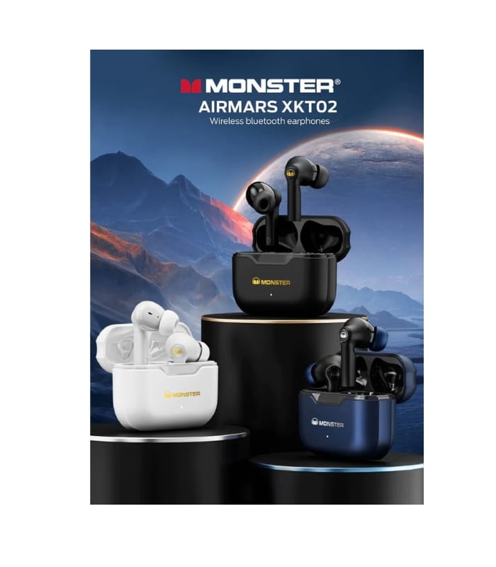 MONSTER AIRMARS XKT02 True Wireless Bluetooth Earphones