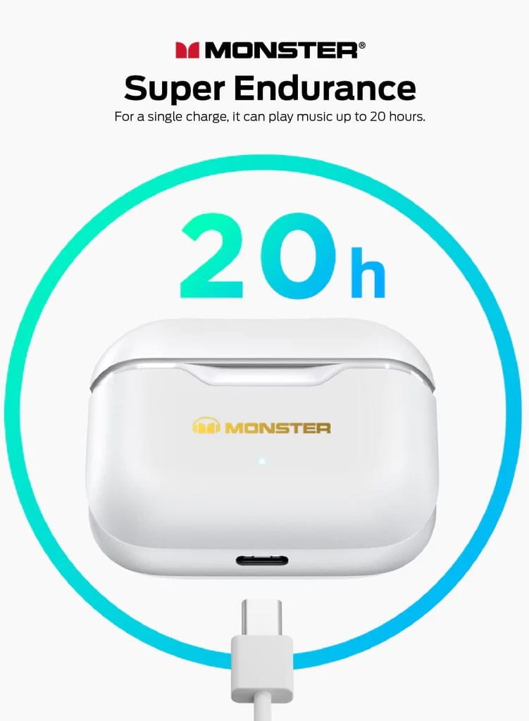 MONSTER AIRMARS XKT02 True Wireless Bluetooth Earphones